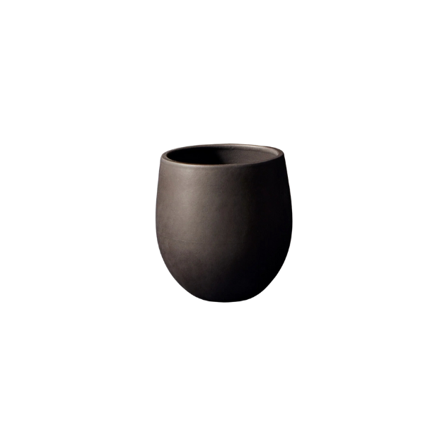 Stoneware Cup Black